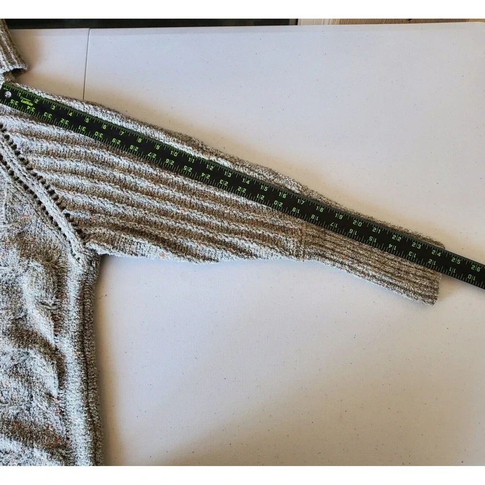 Moon & Madison Turtleneck Sweater Womens Small Green‎ Cable Knit Long Sleeve